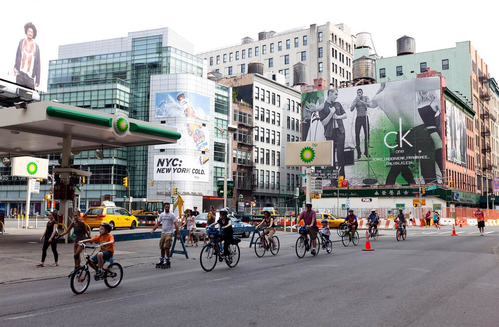 Houston and Lafayette, Summer Streets NYC