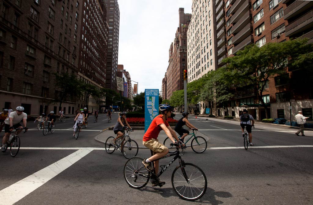 72nd Street, the end of New York "Summer Streets"