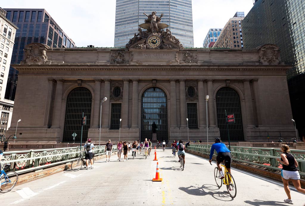 Grand Central Station, while doing Summer Streets NYC